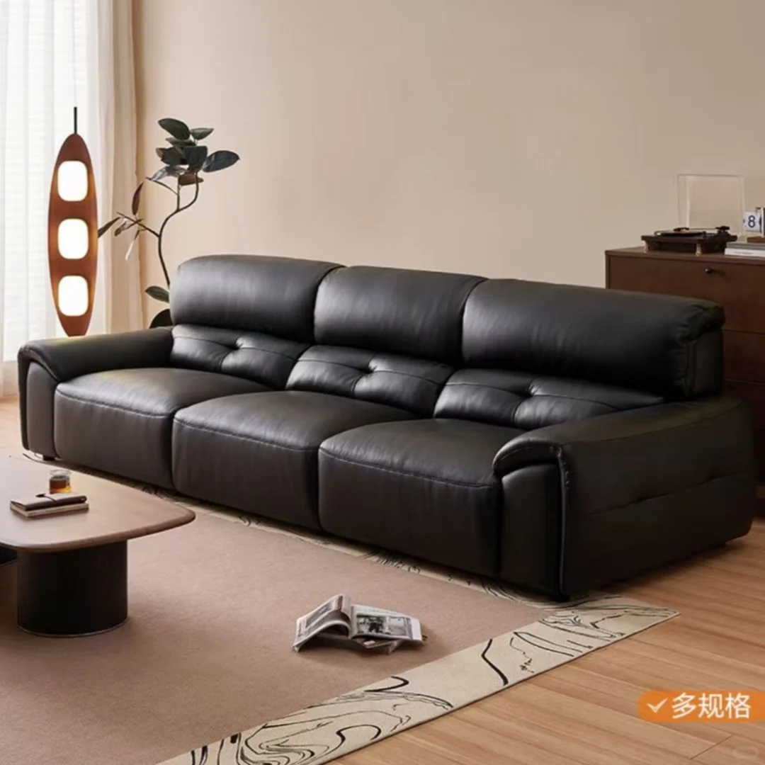 #挖到宝了!想把这款皮沙发焊在我家客厅