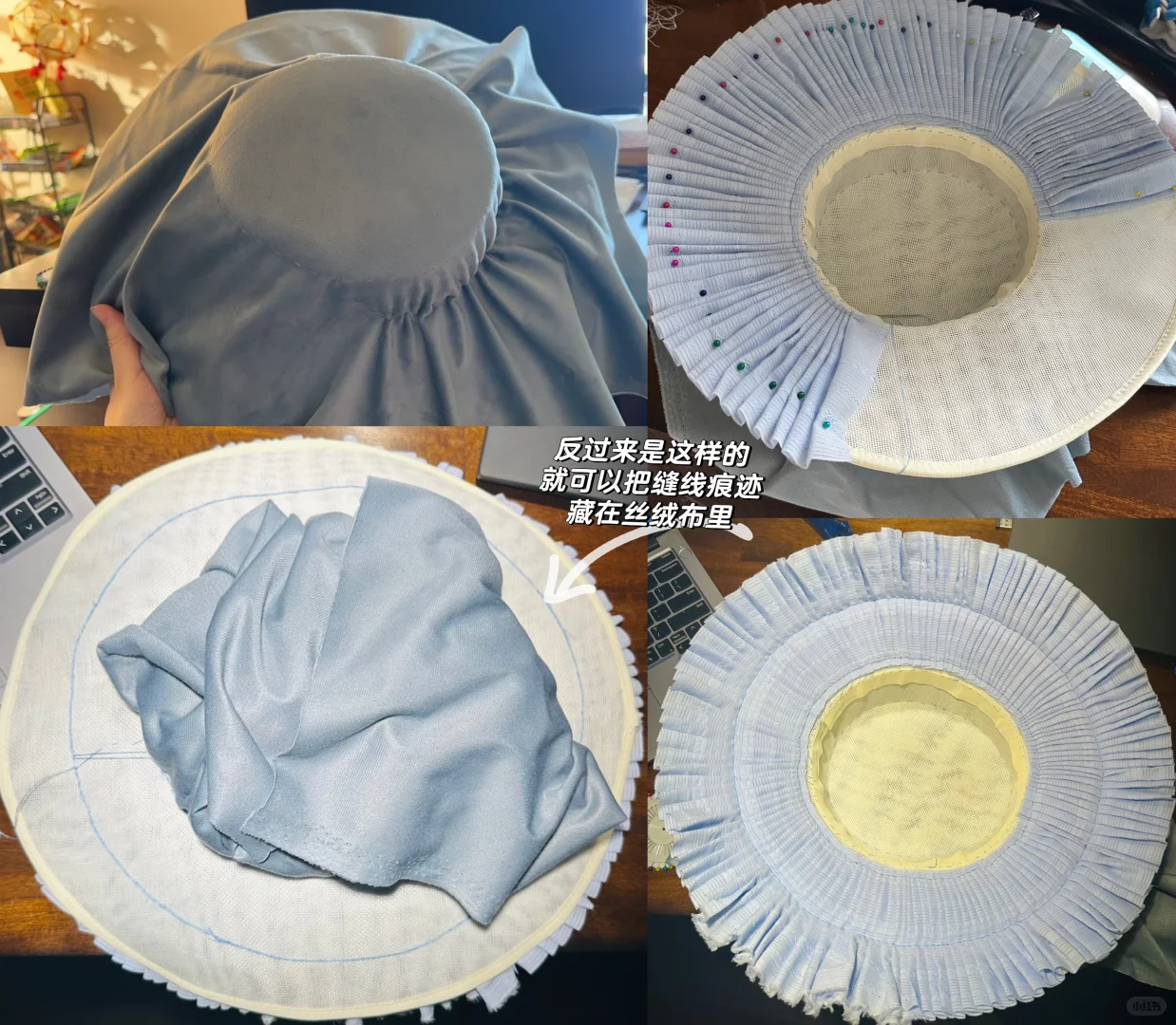 ?超美的手工古董帽子Vintage?教程