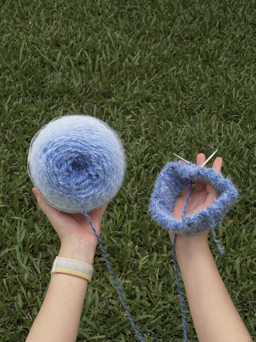 棒针新手冲?软fufu的横田帽！！（附教程）