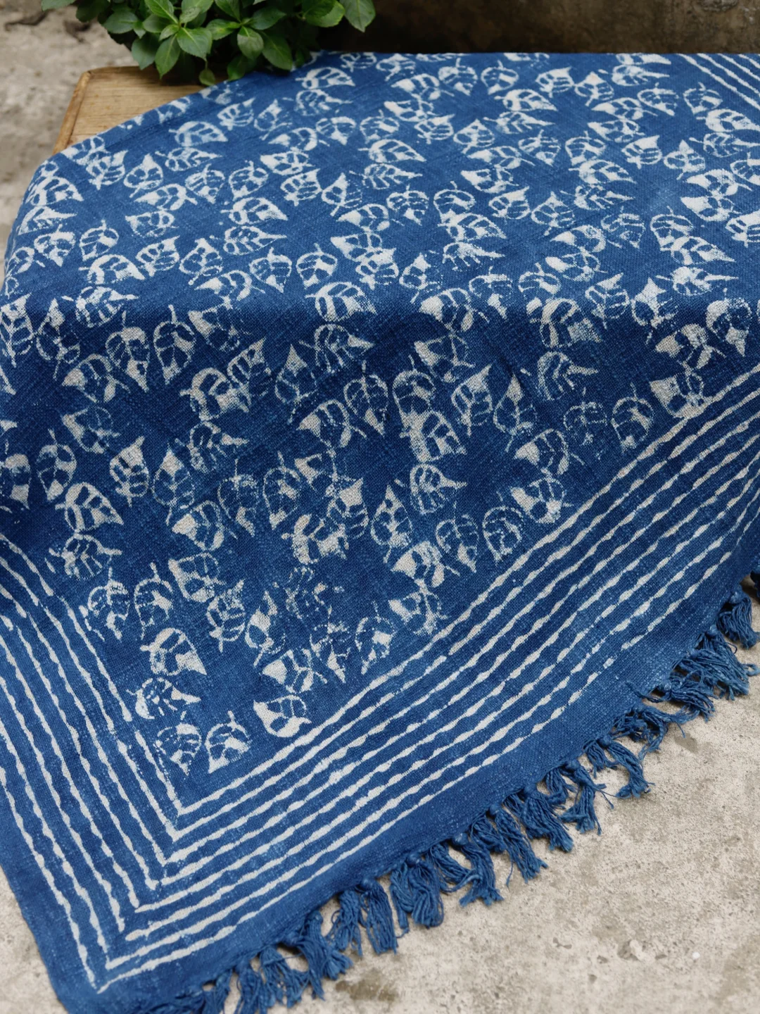 蜡染披风｜蓝染世界