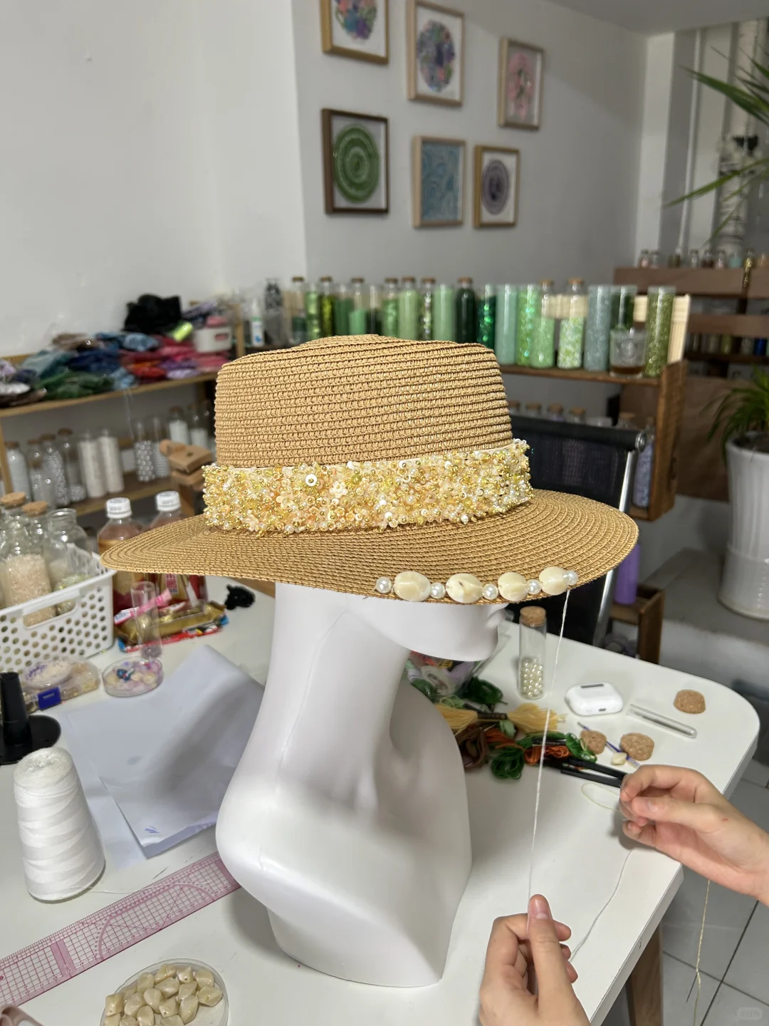 刺绣帽子改造设计