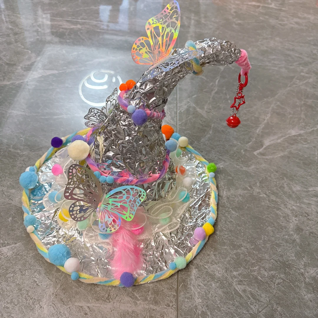 这款帽子深受男女孩子喜欢，做法也简单