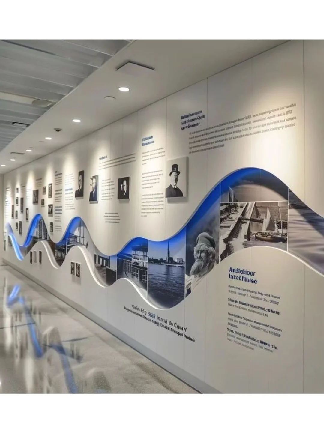 文化墙丨历史的河流?