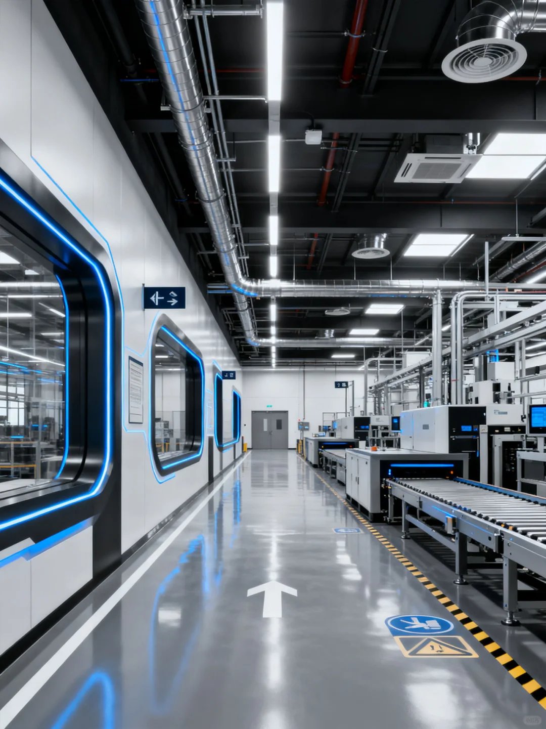 工厂/厂房/车间装修设计案例-梦启装饰设计