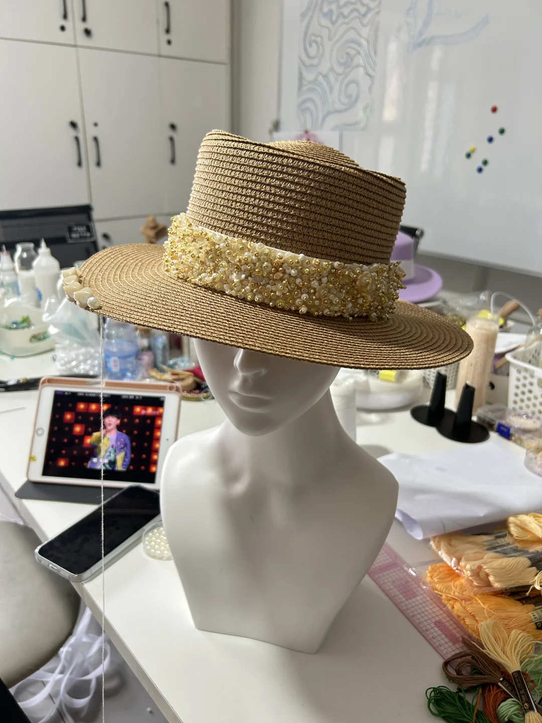 刺绣帽子改造设计