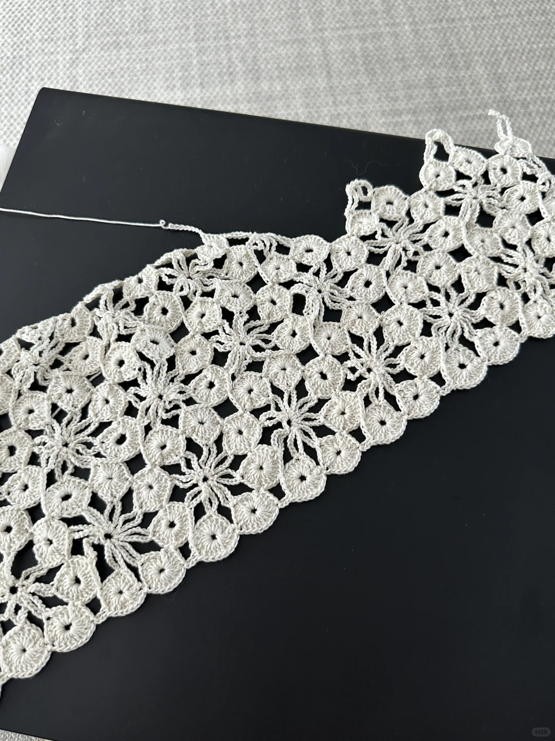 绝美的钩织蕾丝帽