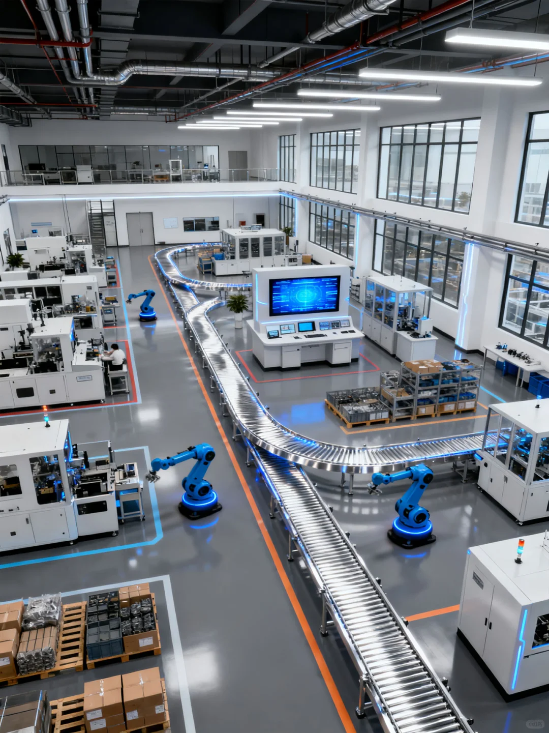 工厂/厂房/车间装修设计案例-梦启装饰设计