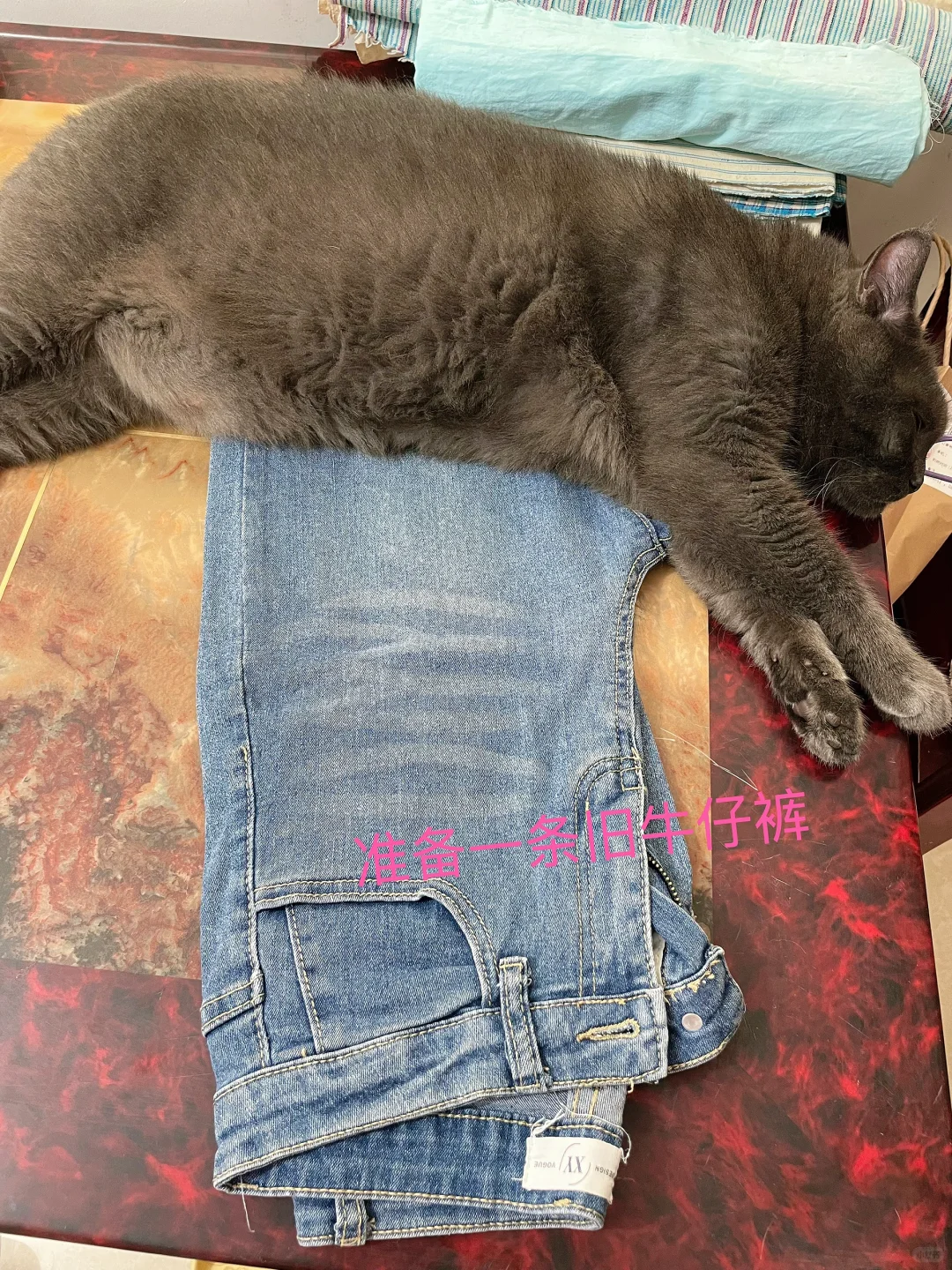 牛仔裤重生记?⇨渔夫帽?教程来咯！