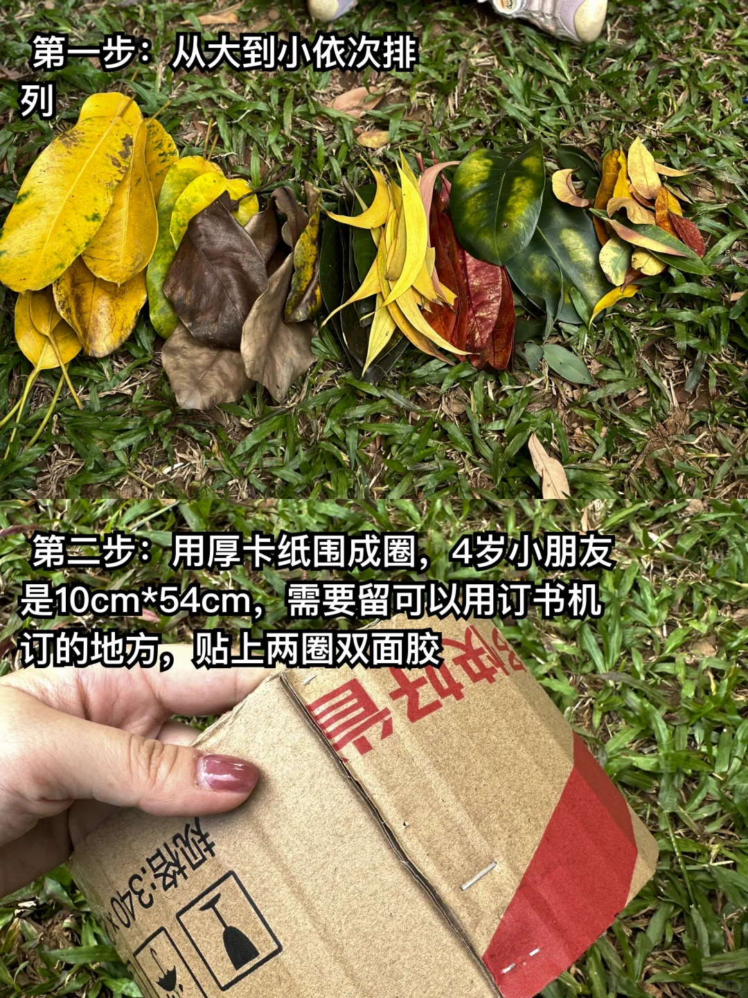 自然美育|超简单秋天创意树叶帽子?教程