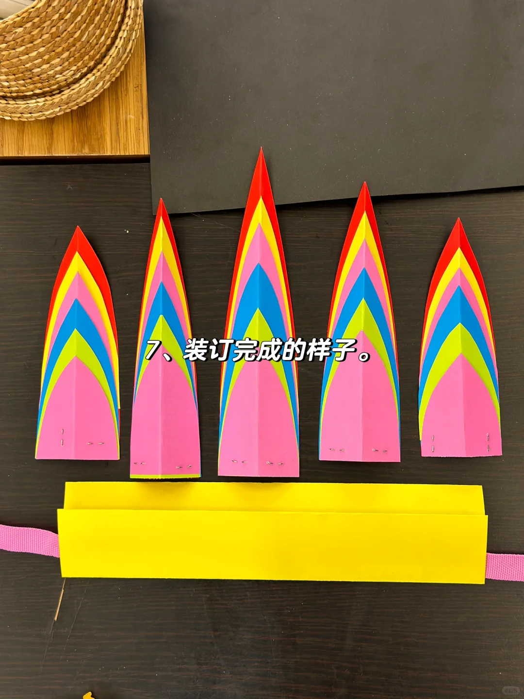 幼儿园手工｜手工帽：印第安勇士帽