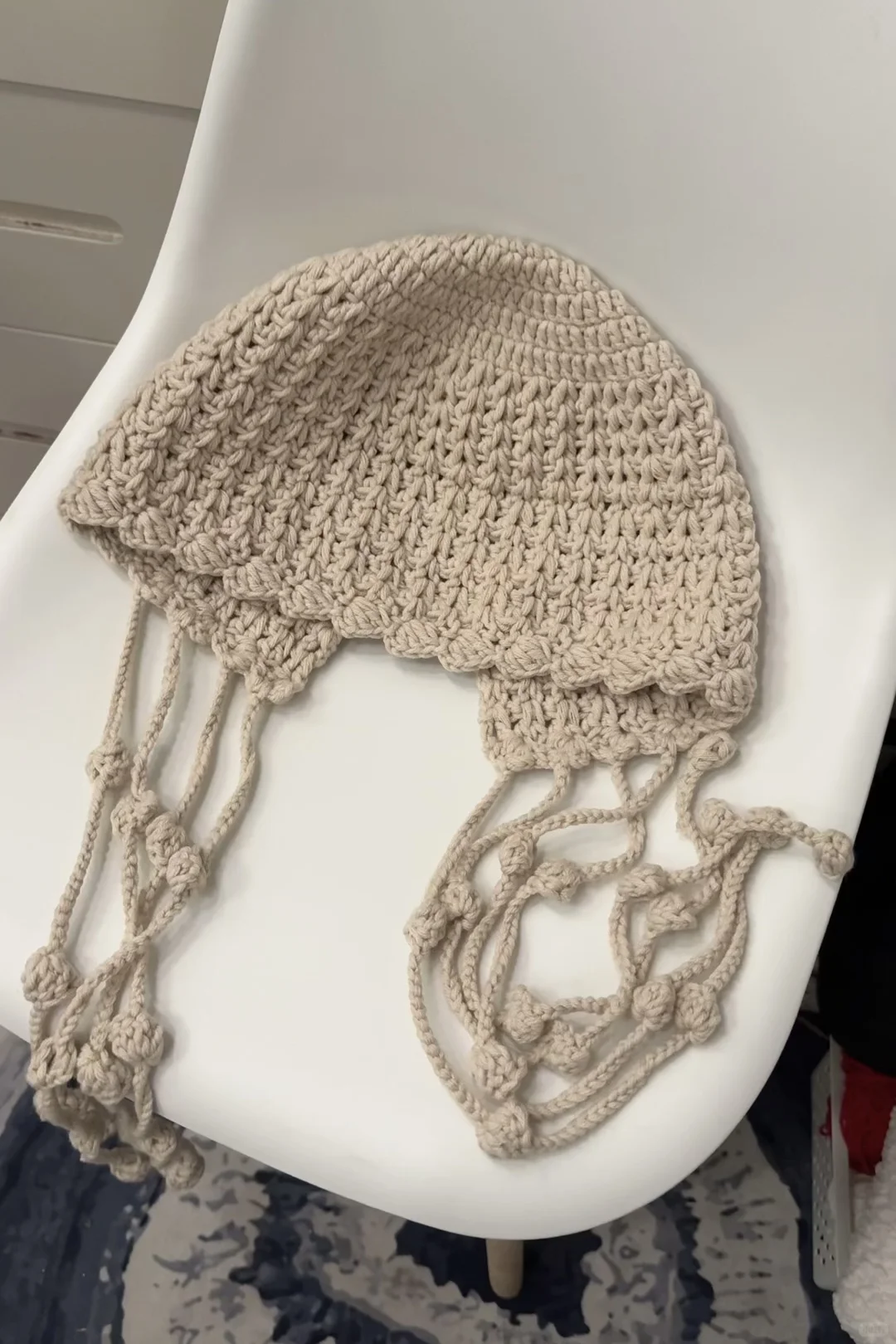 ?钩织日常|超显脸小的水母帽【附图解】