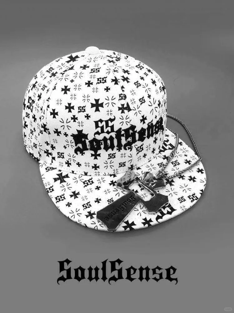 SoulSense首款限量高级monogram印花棒球帽