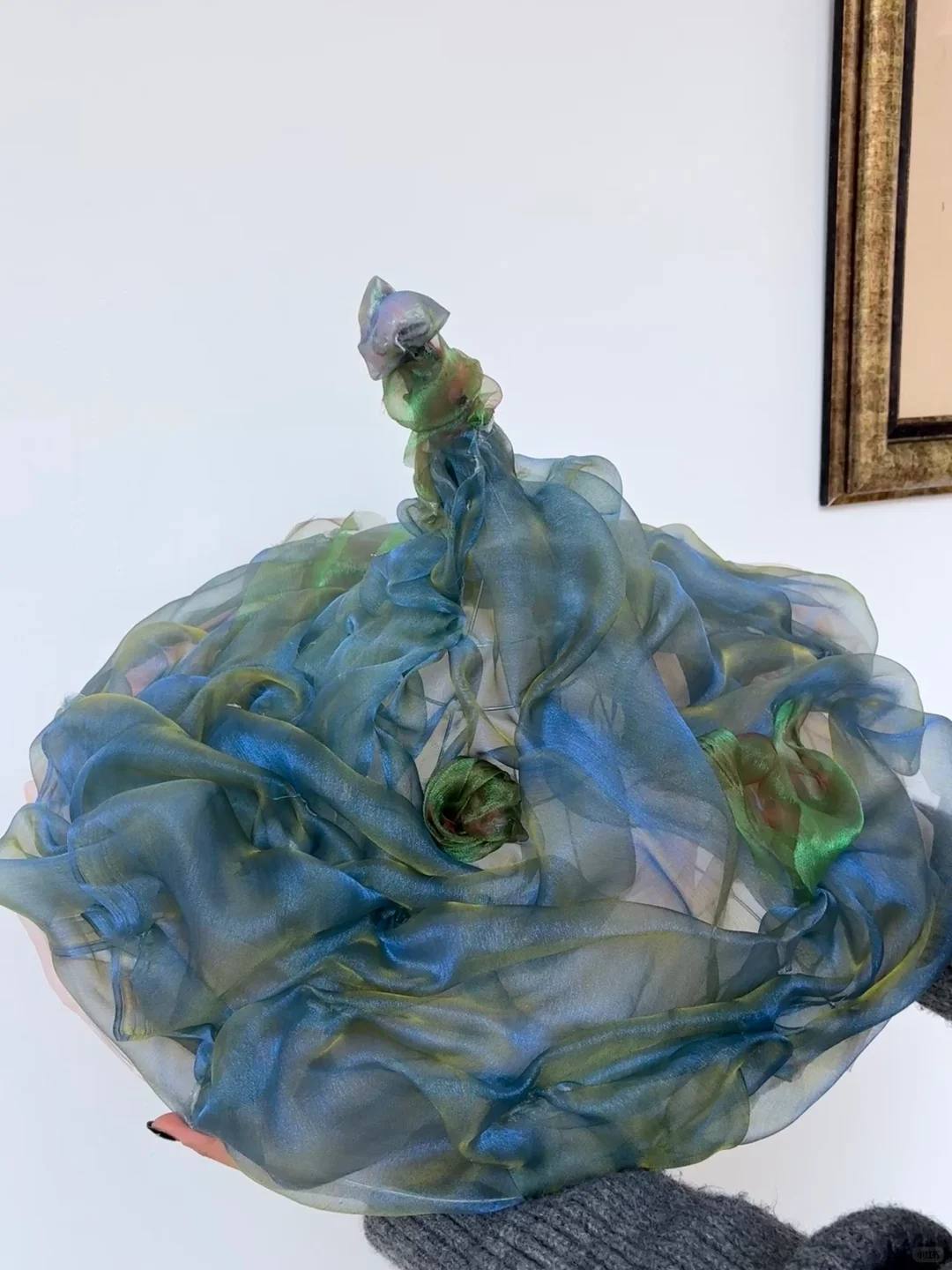 毛戈平手工帽饰制作‼️