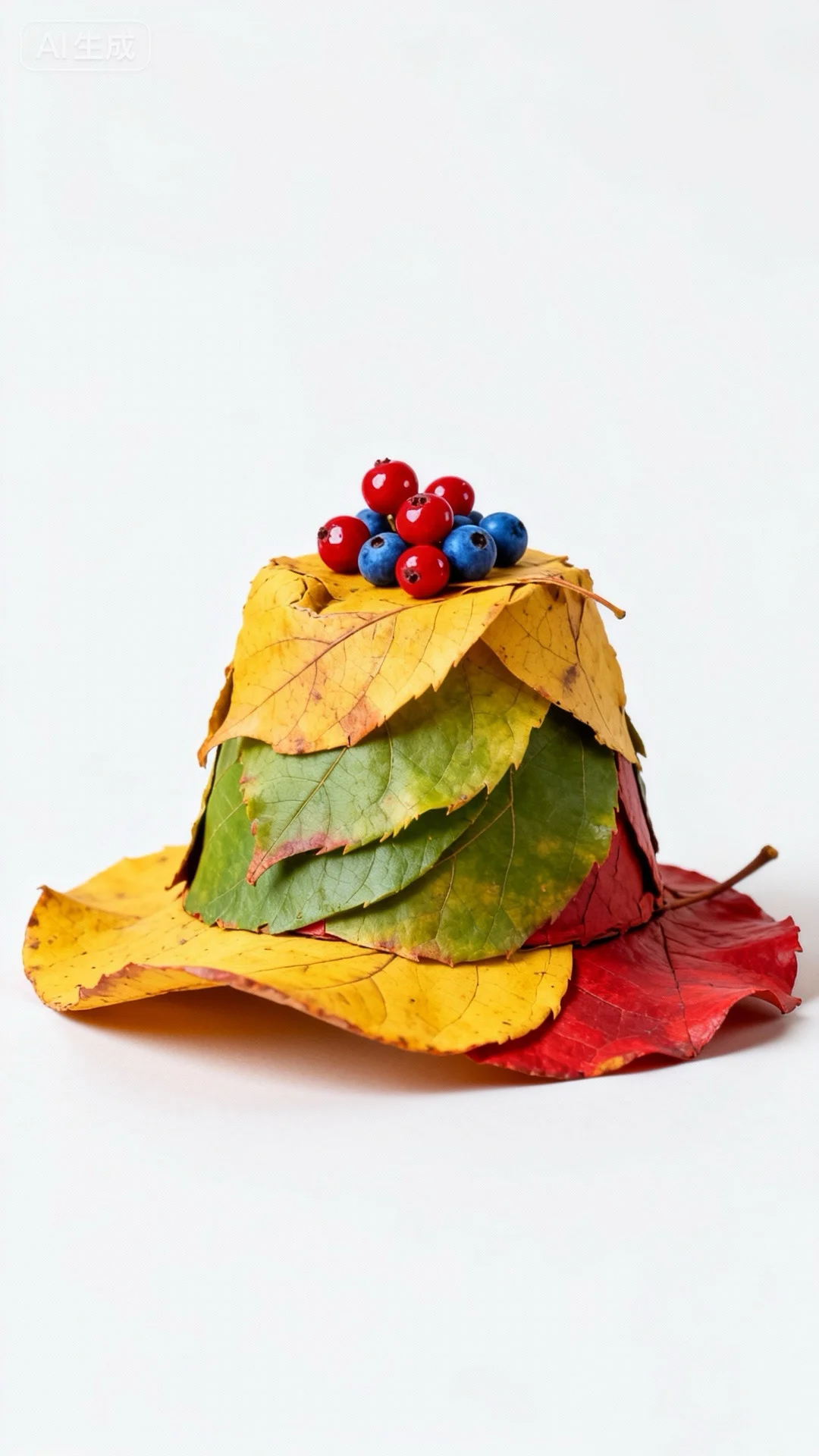 ?0成本get秋日顶流!秋天的第一顶落叶帽子