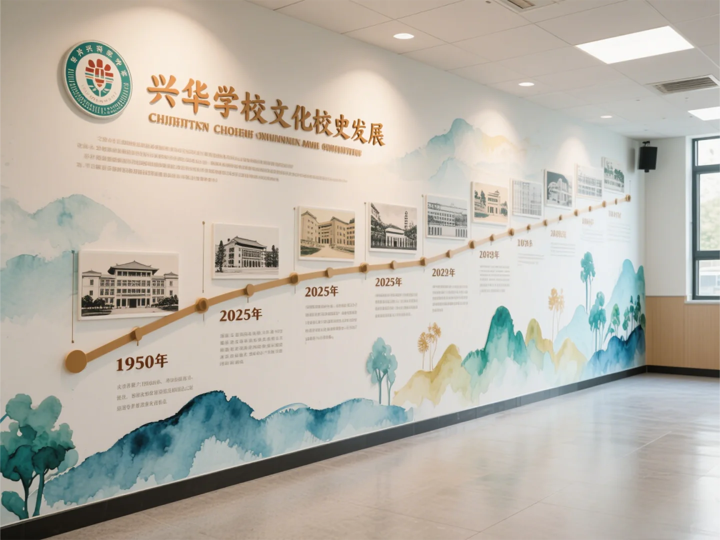 定制高级校园文化墙