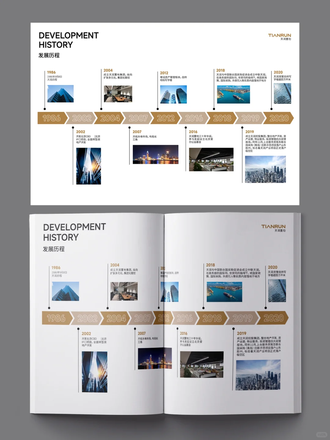 发展历程画册设计 打卡(60/100)