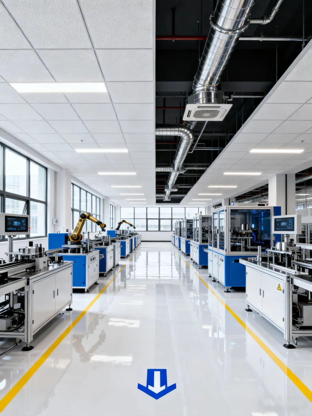 工厂/厂房/车间装修设计案例-梦启装饰设计