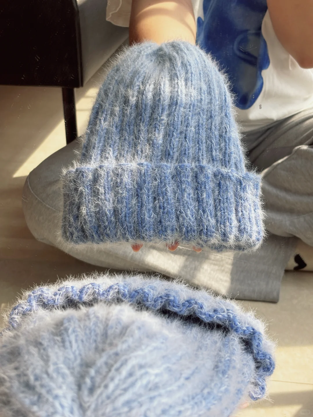 棒针新手冲?软fufu的横田帽！！（附教程）