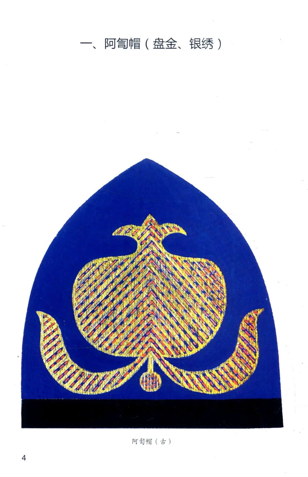 新疆花帽纹样艺术