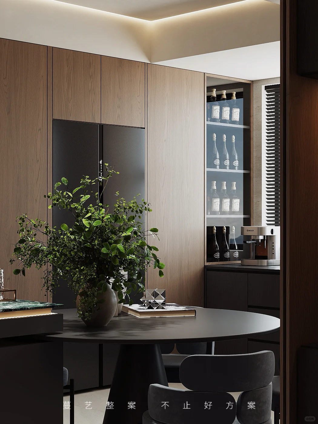 140㎡ | 金新御园 将建筑手法融入家装