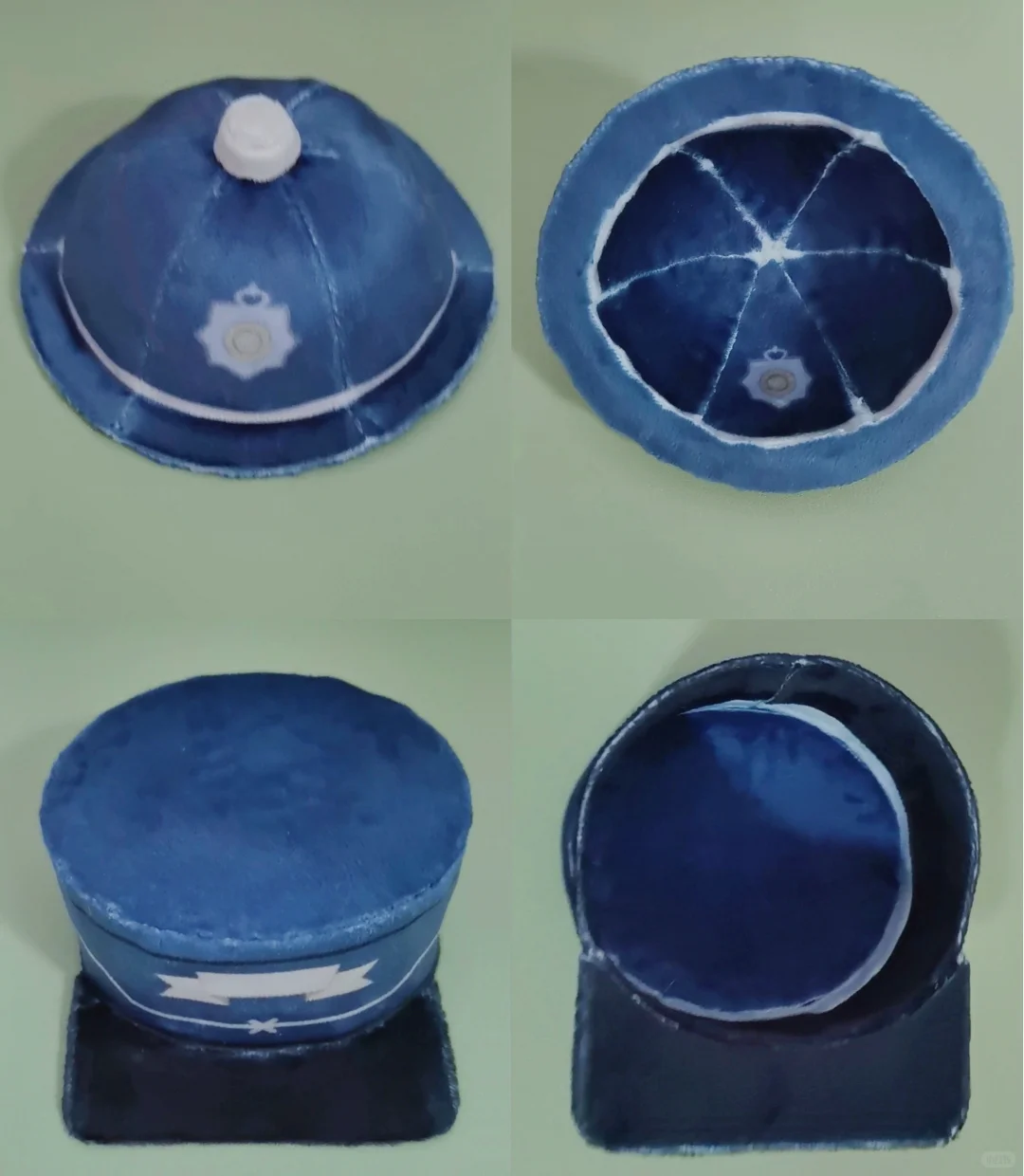 分享努努立体帽子的做法和图纸?