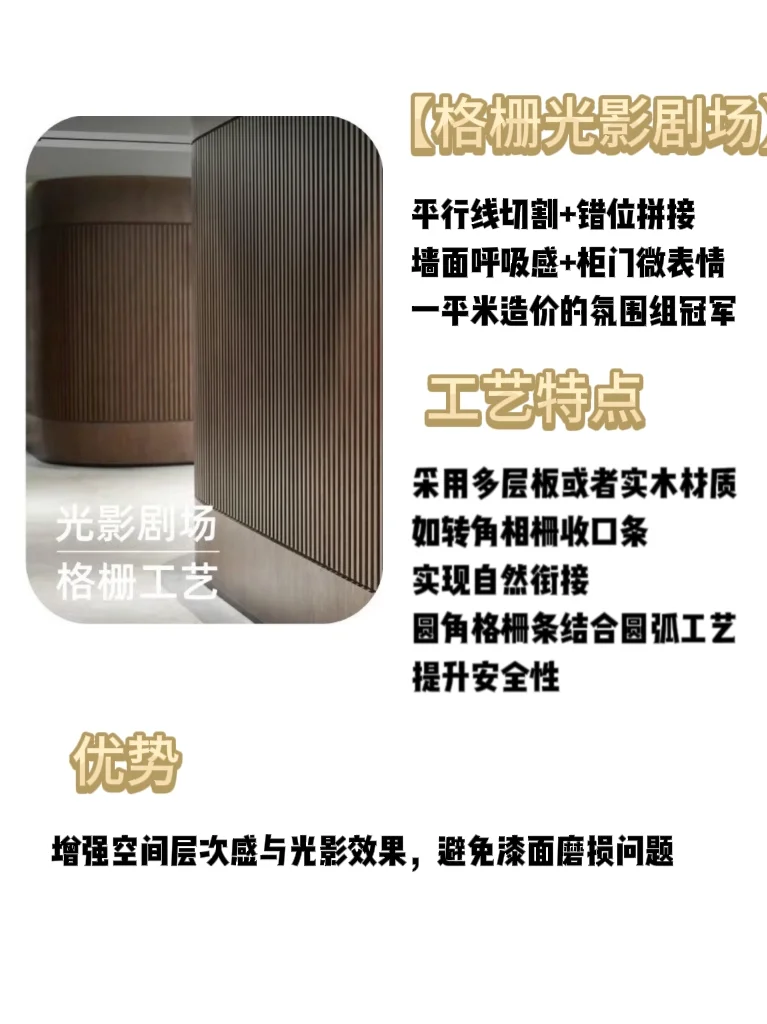 全屋定制八大神仙工艺！看懂秒变装修达人