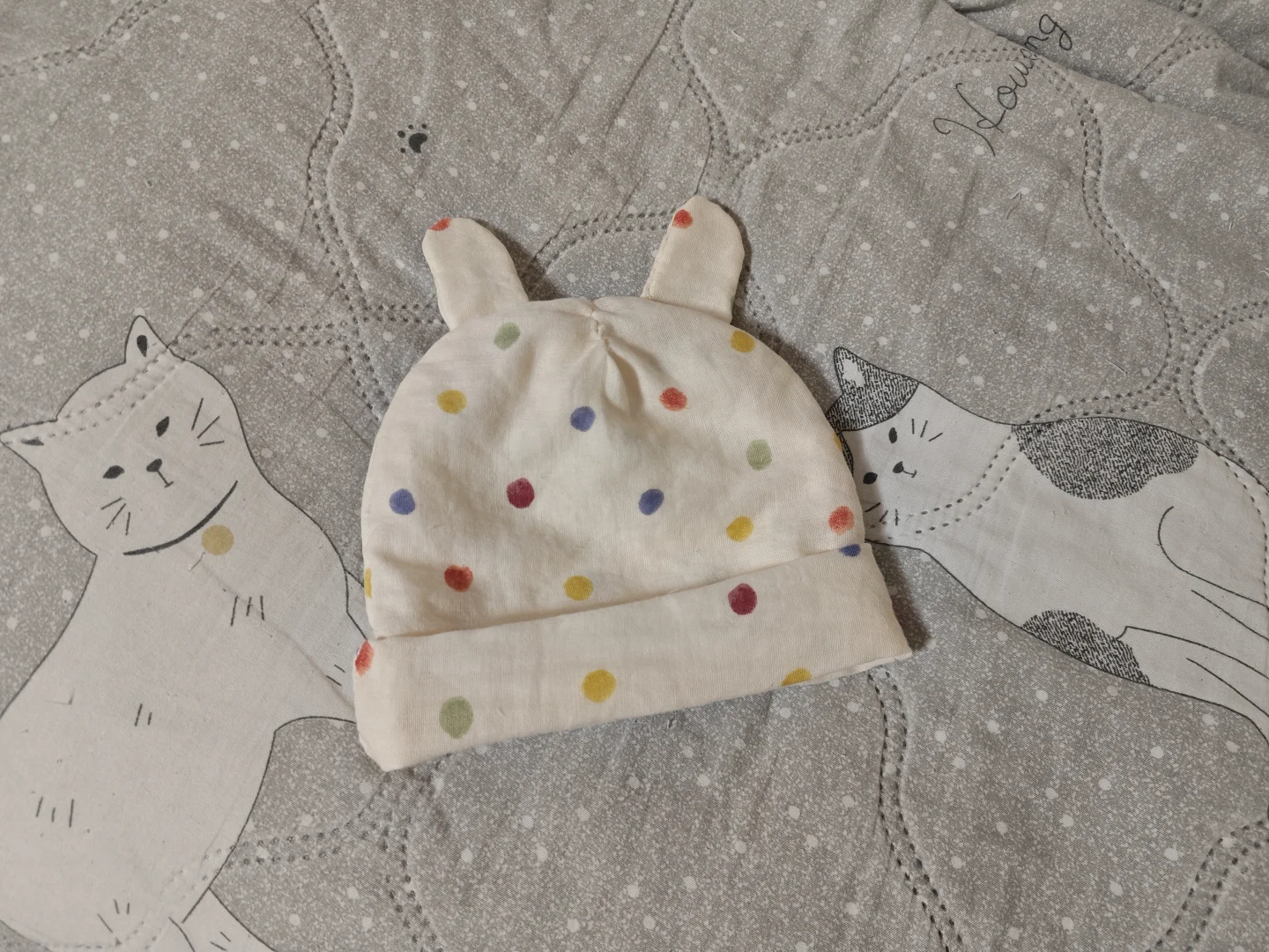 ?手作日常｜给豆芽小崽做胎帽！