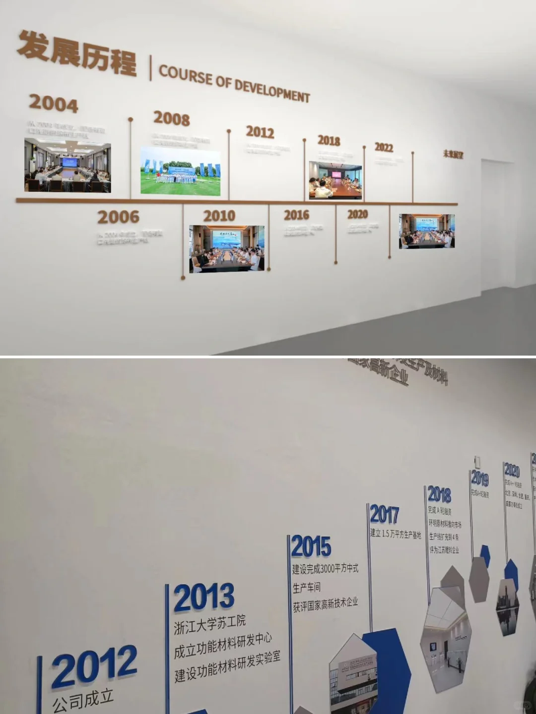 ?️公司记忆 | 历程文化墙，诉说成长故