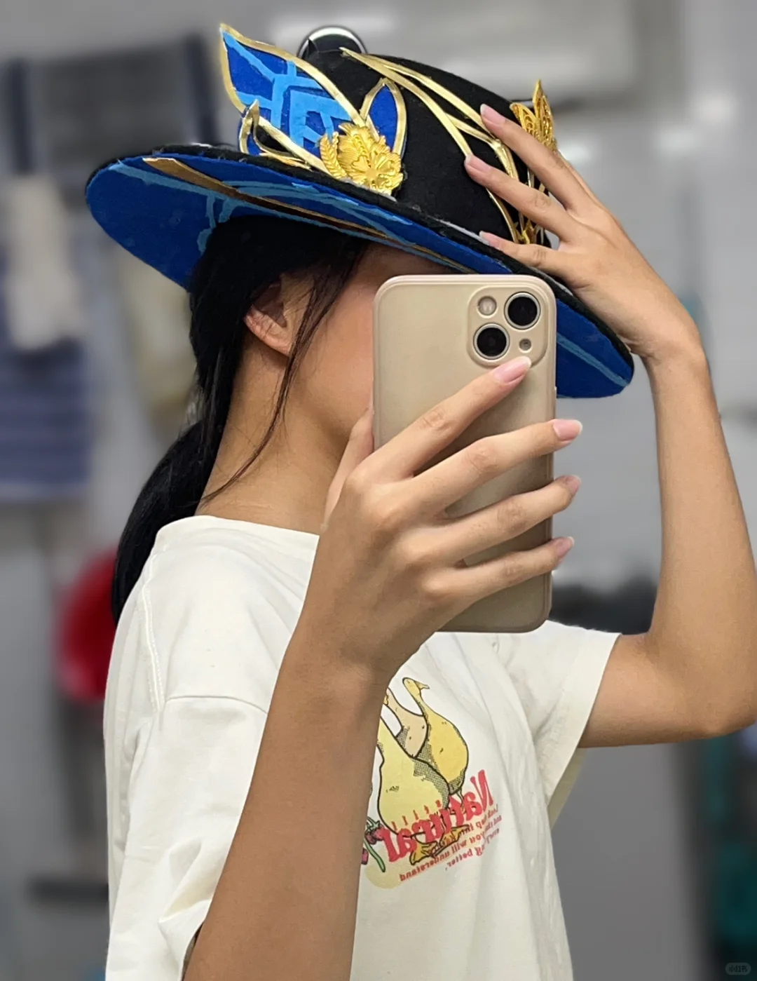 同谐主帽子，国庆搓了