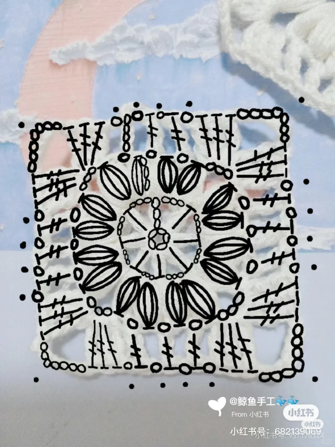 存图‖文艺复古缕空针织帽（附图解）?