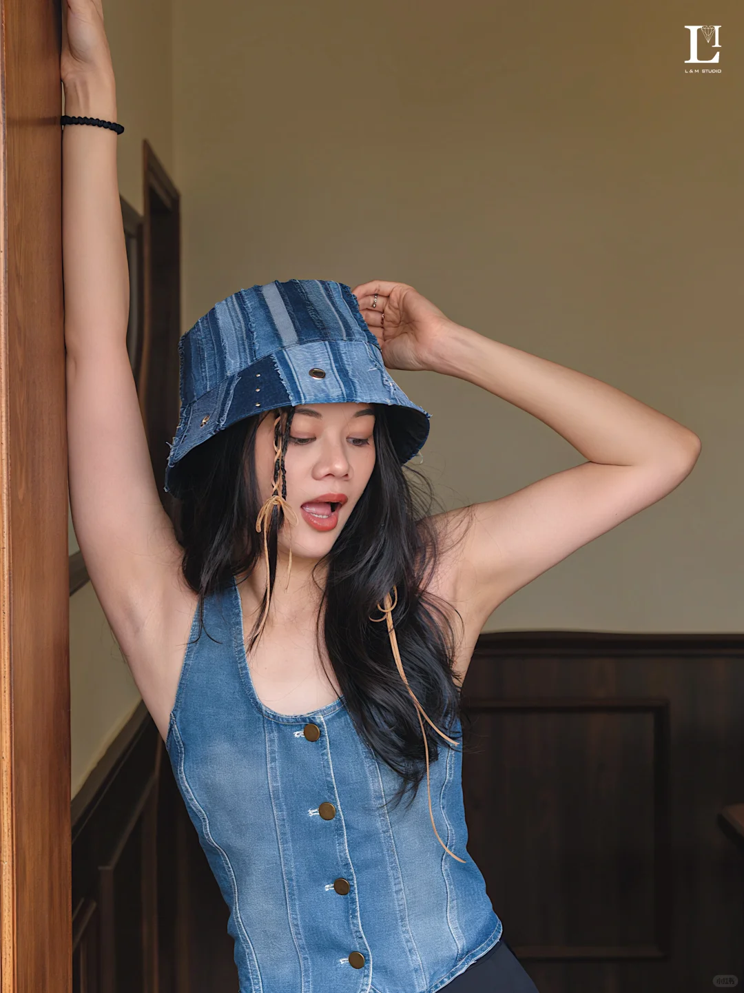 失败了n次我终于学会用牛仔裤改造帽子啦❗️