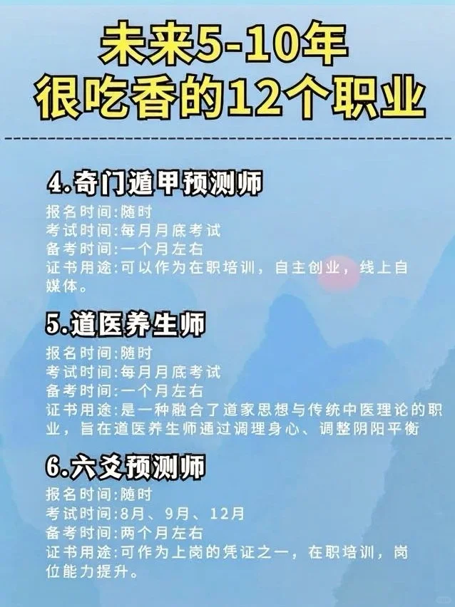 风口行业?未来十年很吃香的12个职业