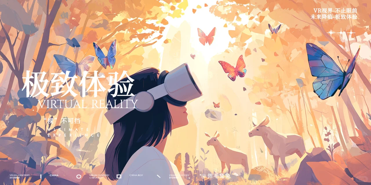 Mj 6.1｜主视觉设计 VR温馨宣传?