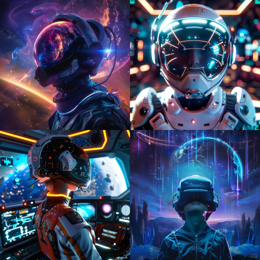 元宇宙 | 科技未来感 | midjourney