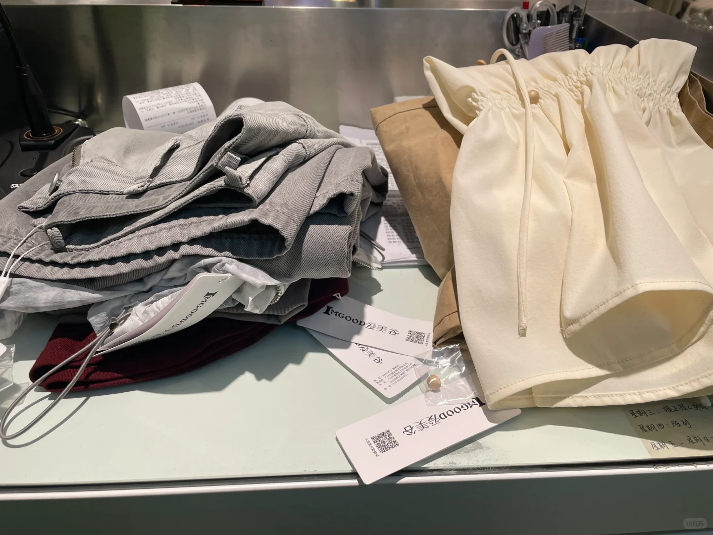 卖衣服的工作日常！