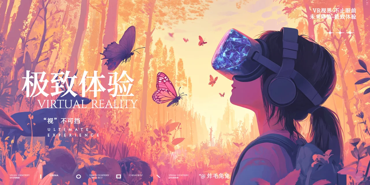 Mj 6.1｜主视觉设计 VR温馨宣传?