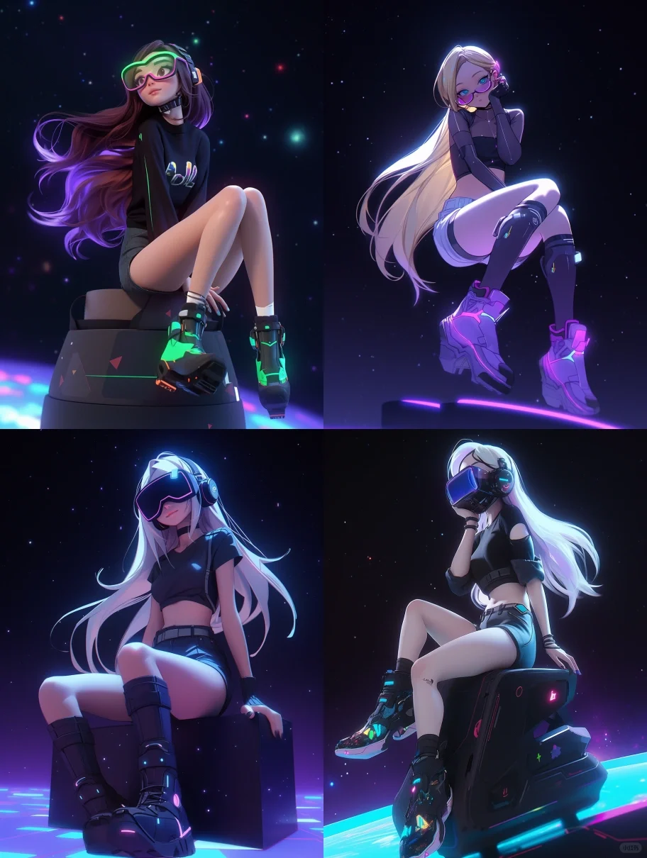 【Midjourney】VR/AR眼镜，未来已来