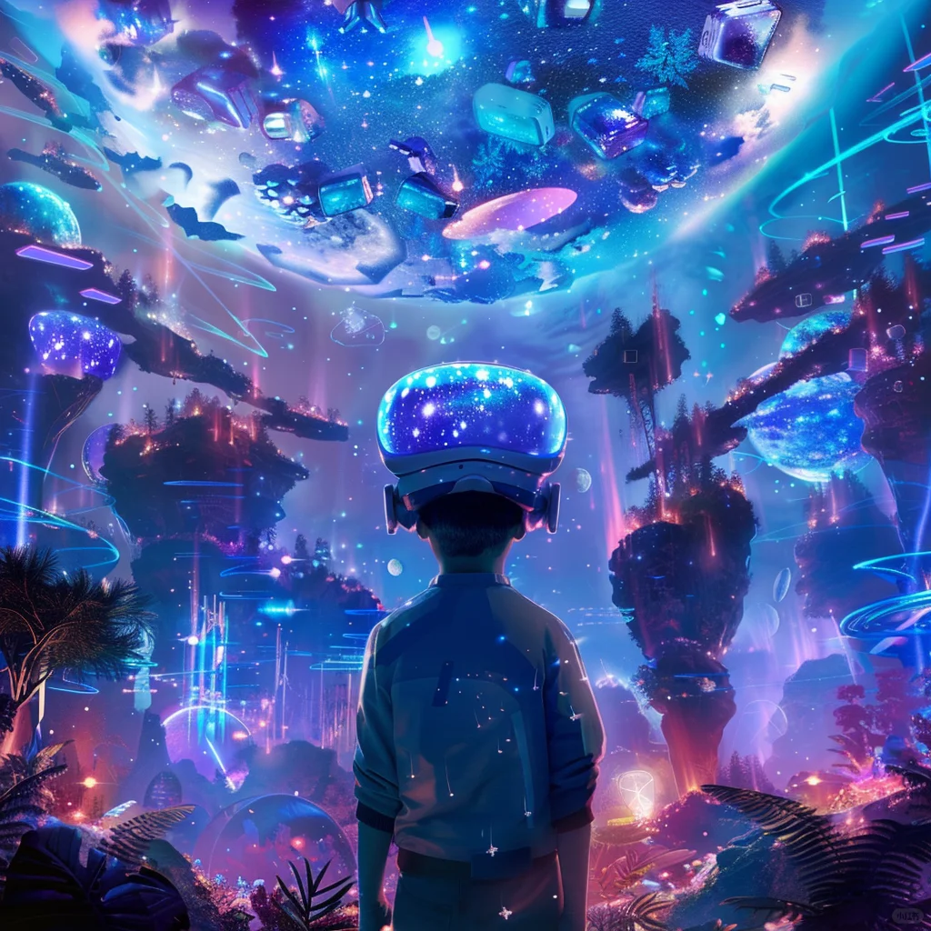 元宇宙 | 科技未来感 | midjourney