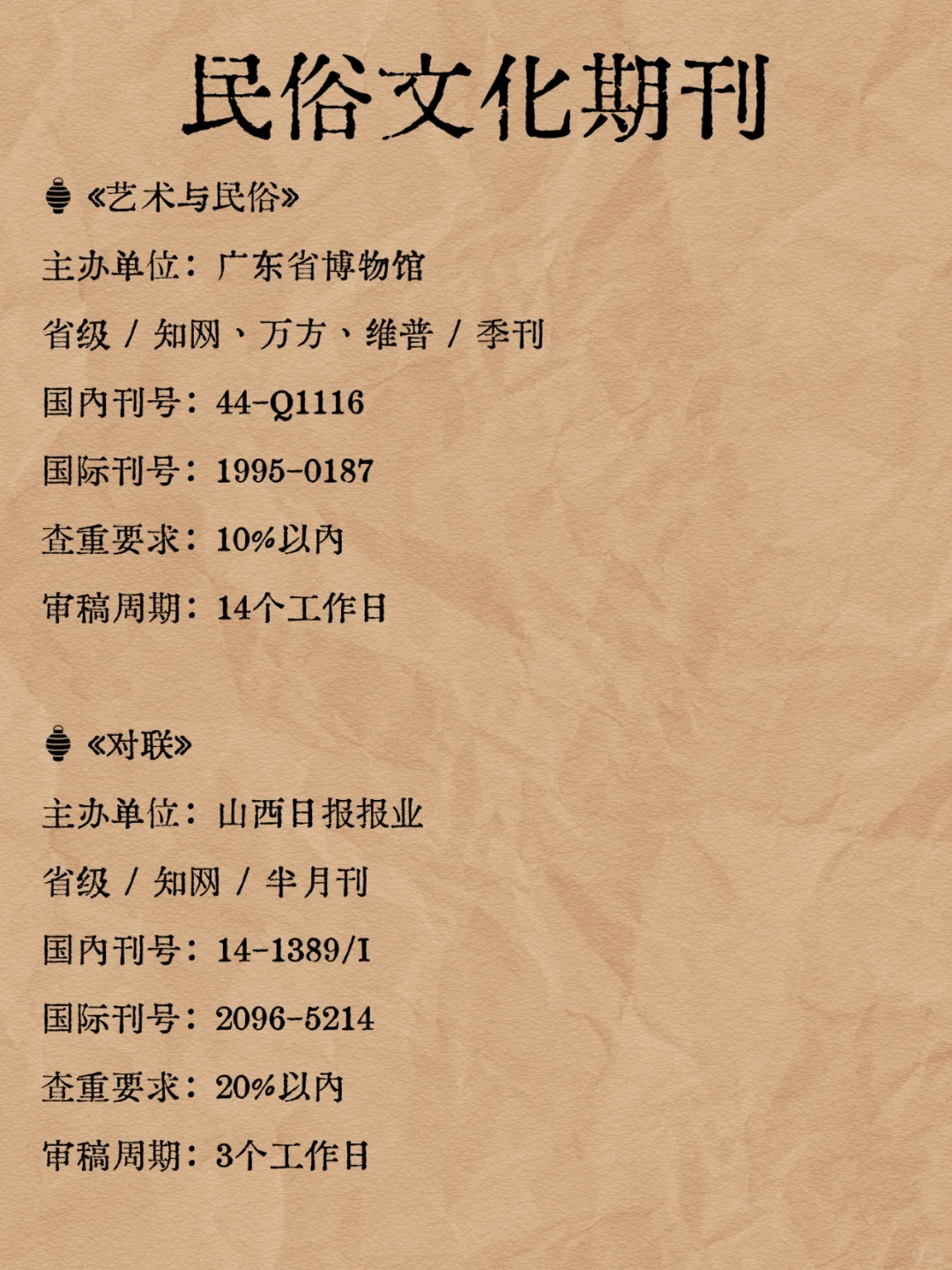 吐血整理,民俗文化一定要刷到!!