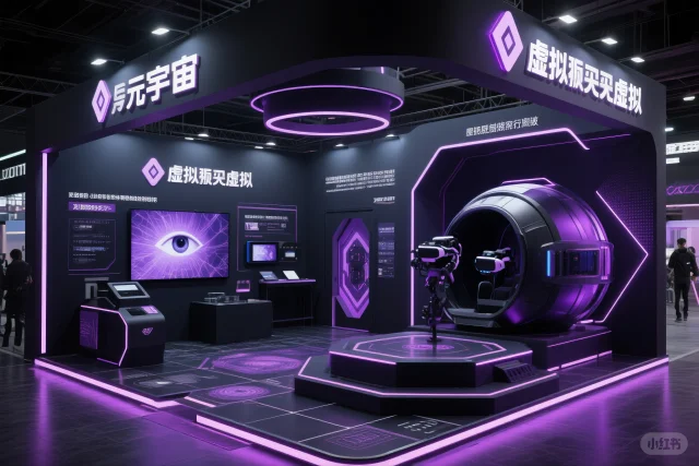 096｜AI-100套展台案例｜虚拟现实行业