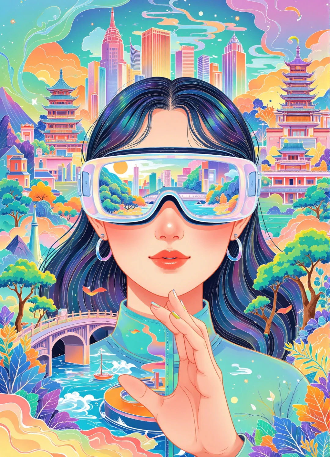 破次元视觉炸弹，这VR眼镜竟藏了整个世界