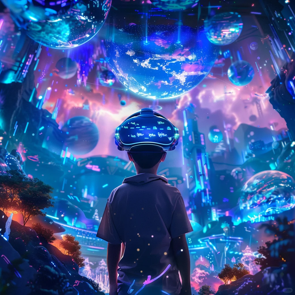 元宇宙 | 科技未来感 | midjourney