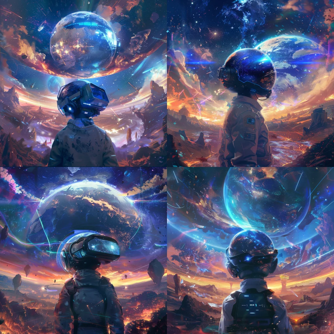 元宇宙 | 科技未来感 | midjourney