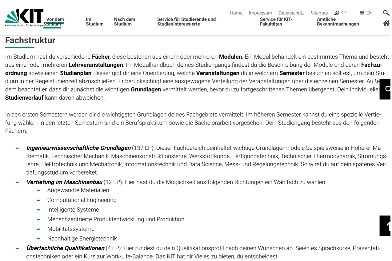 不能错过的卡尔斯鲁厄理工学院-机械专业