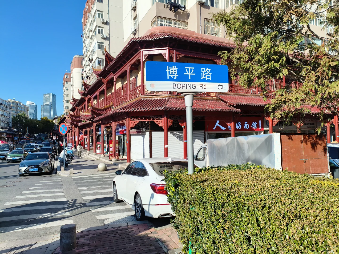 没落的即墨路小商品批发市场