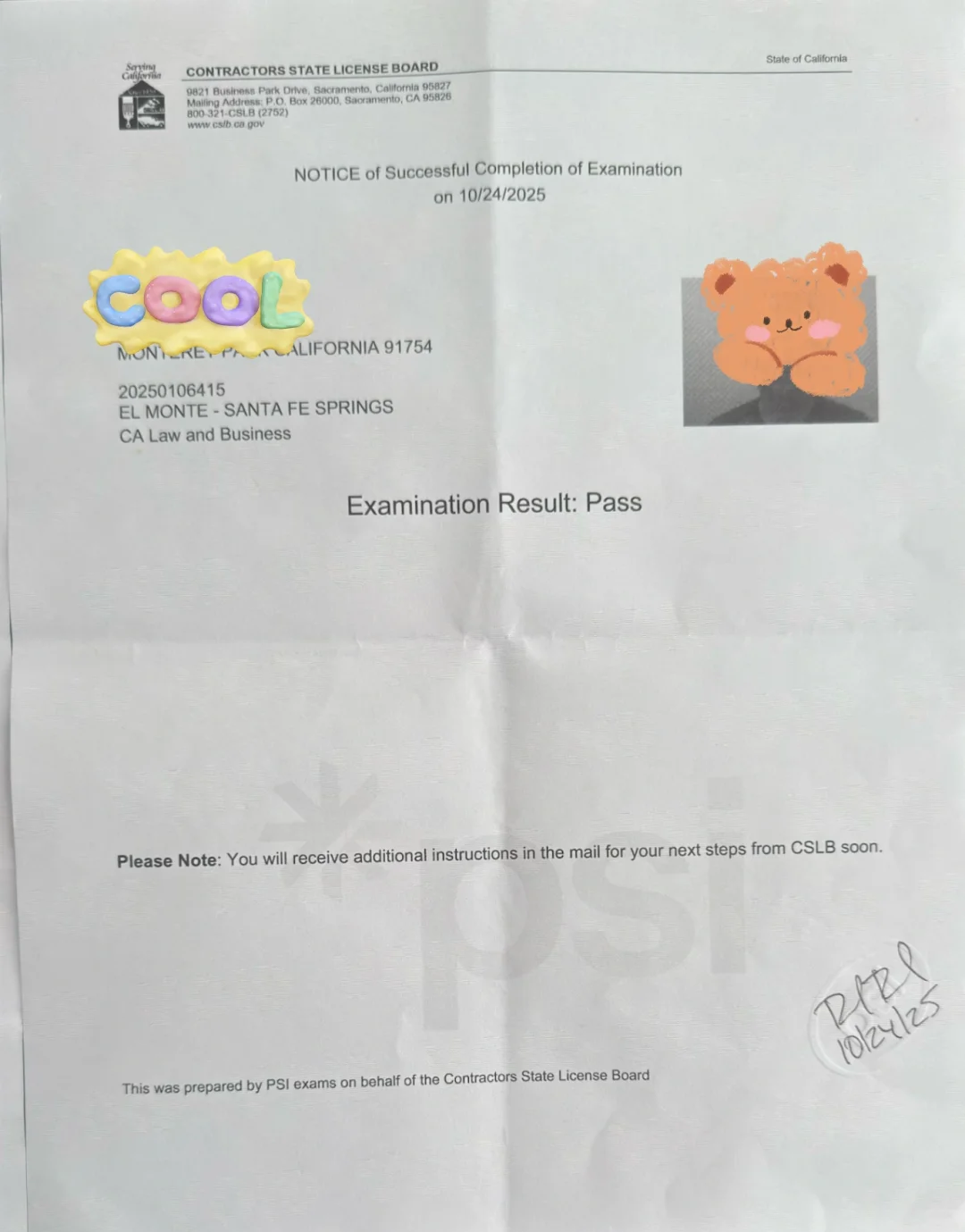 一个月拿下加州C10电气承包商执照