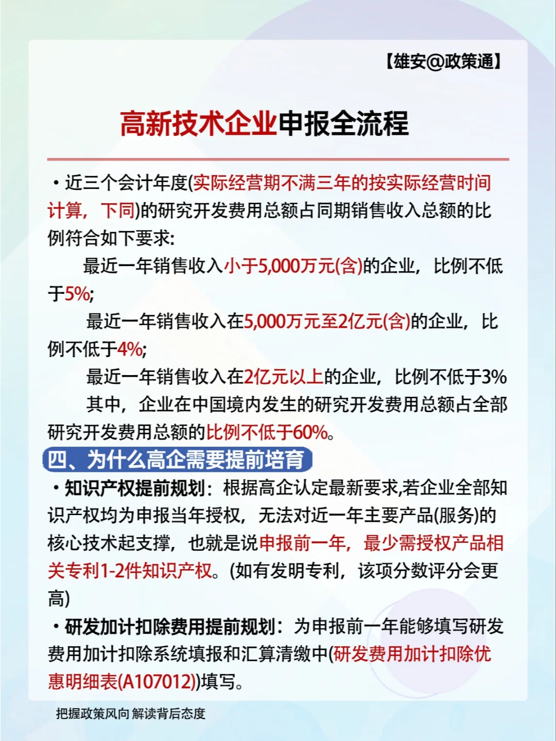 2025年高新技术企业申报全流程