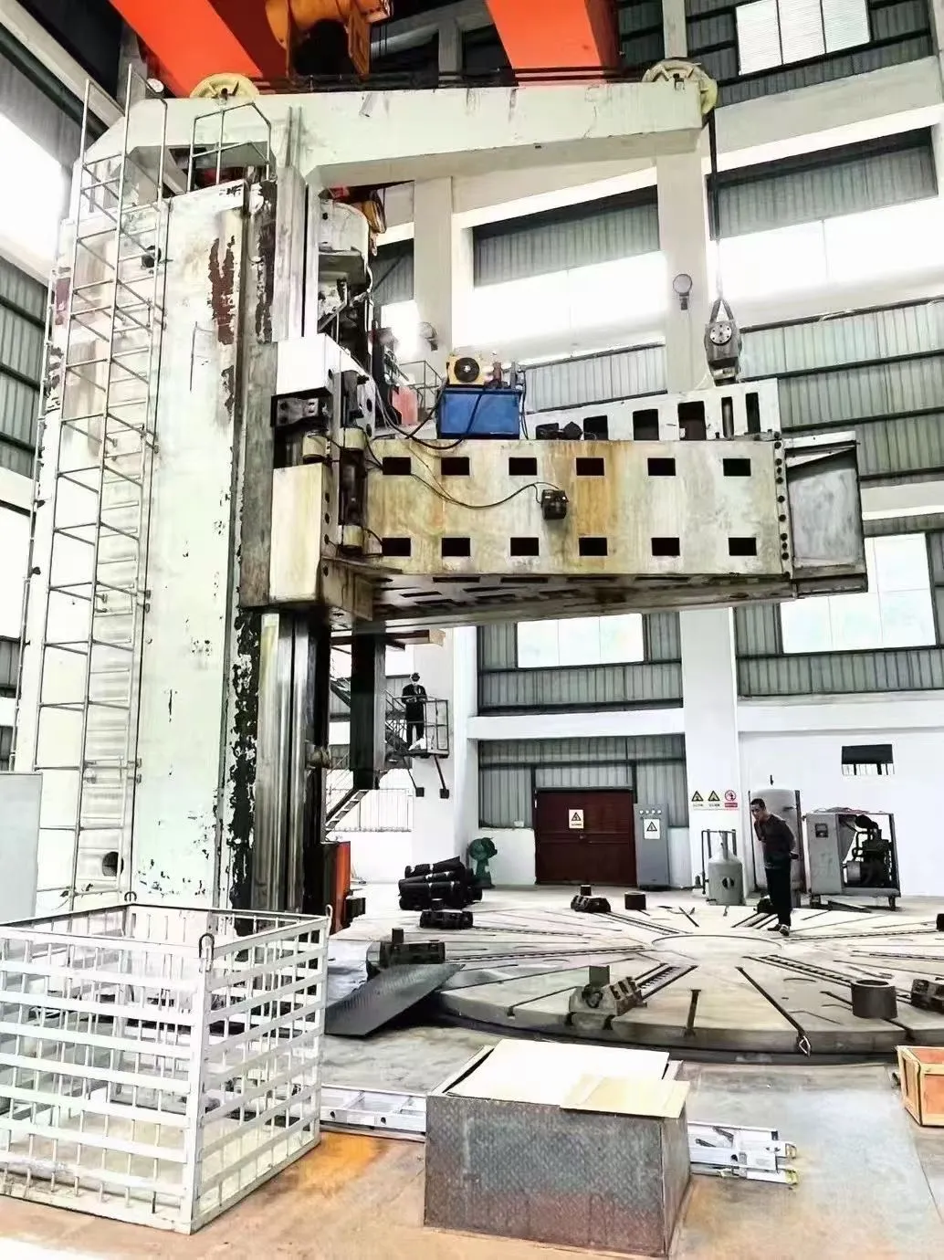 kjjgf齐一20数控单柱立车，车铣复合，领兴全