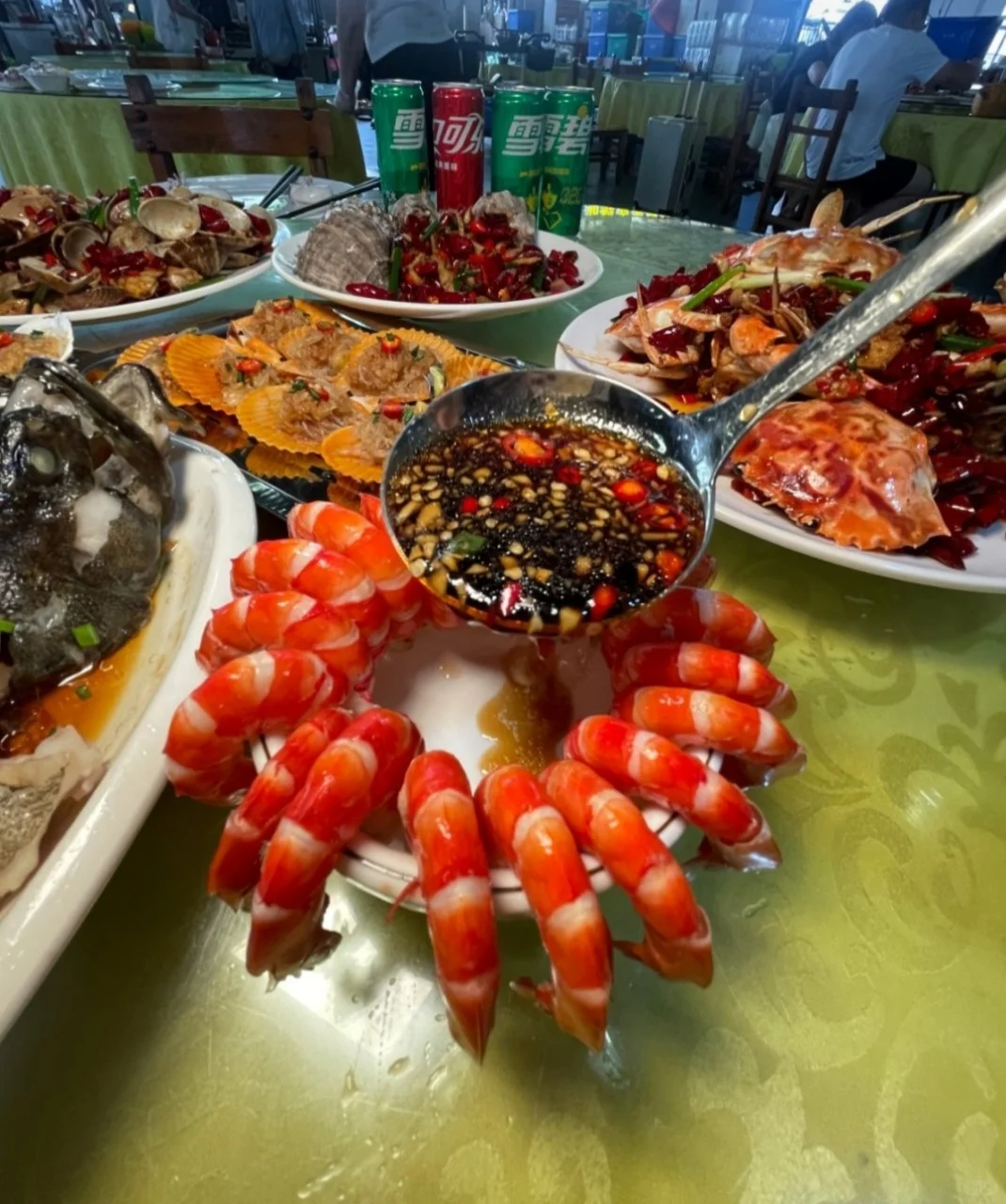三亚海鲜局!川味加工太对胃