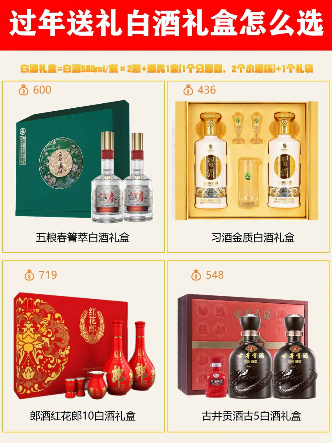 快过年啦，白酒礼盒这样选准没错！